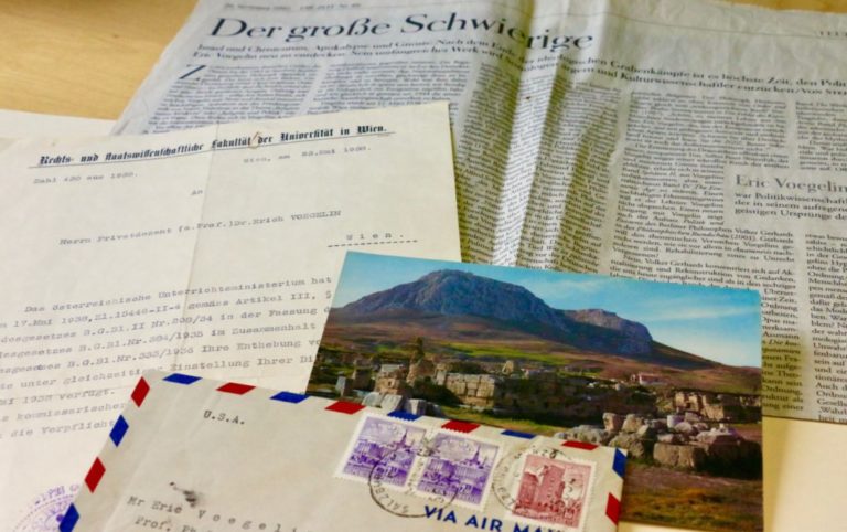 New entries to FAU’s Eric Voegelin Library