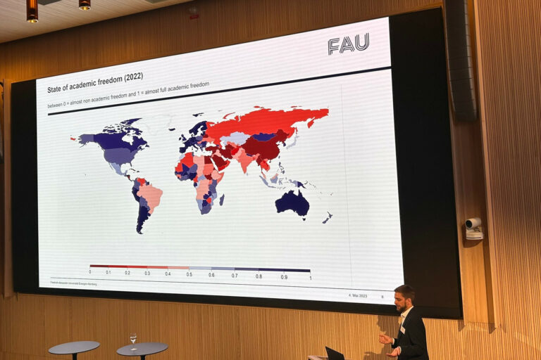 Academic Freedom Index (AFI) presented in Stockholm