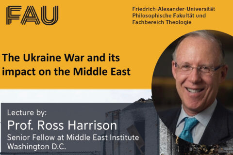 Towards entry "“The Ukraine War and the Impact on the Middle East” – Lecture by Ross Harrison (Washington)"