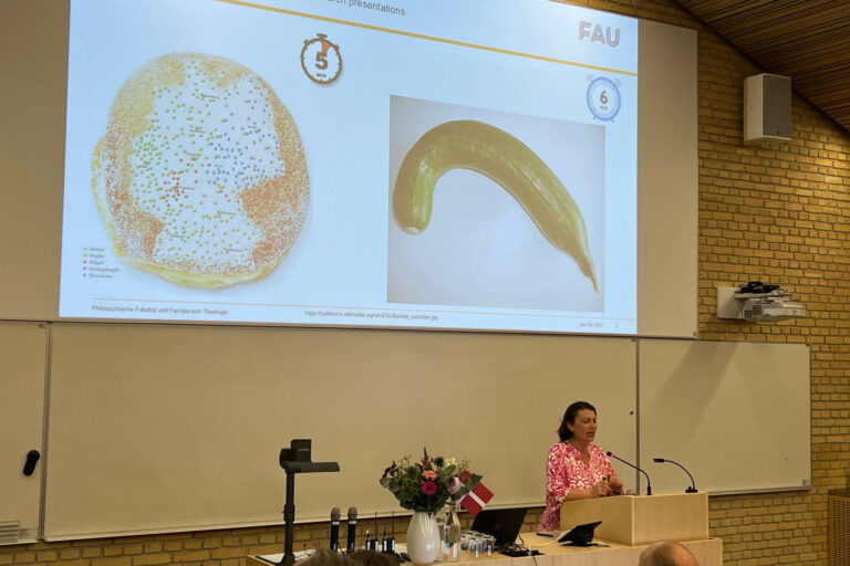 Sandra Eckert at the 10-year Anniversary of the Aarhus Institute of Advanced Studies