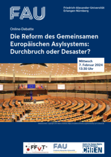 Towards entry "Online-Debate on the Reform of the Common European Asylum System"