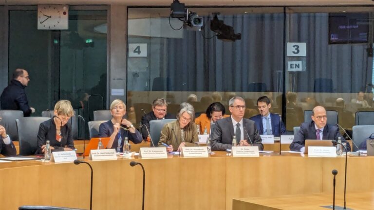 Parliamentary Hearing: Committee on Education, Research and Technology Assessment