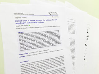 Pictured is a print version of Angelo Panaro's journal article