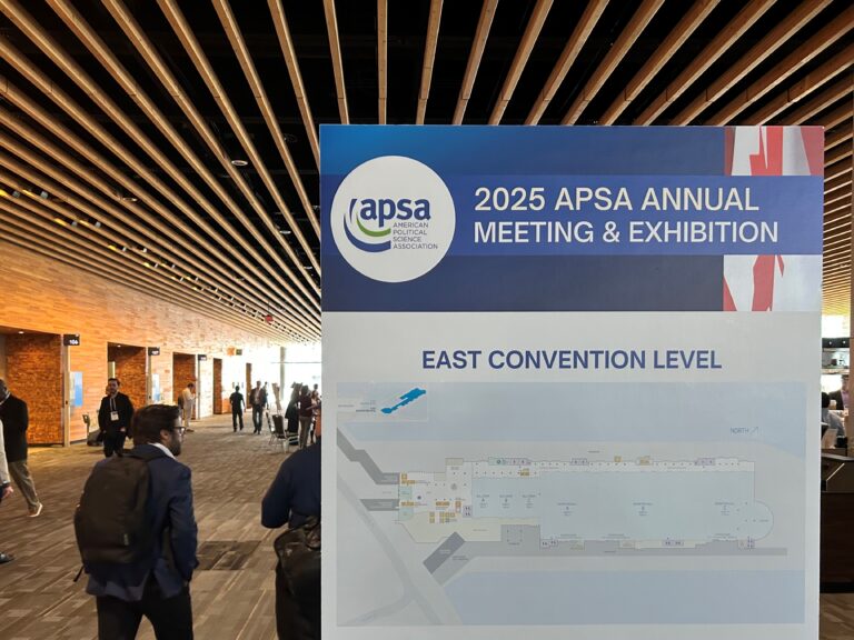 APSA 2025 in Vancouver