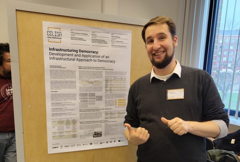 FAU doctoral student at the EELISA PhD Symposium in Budapest