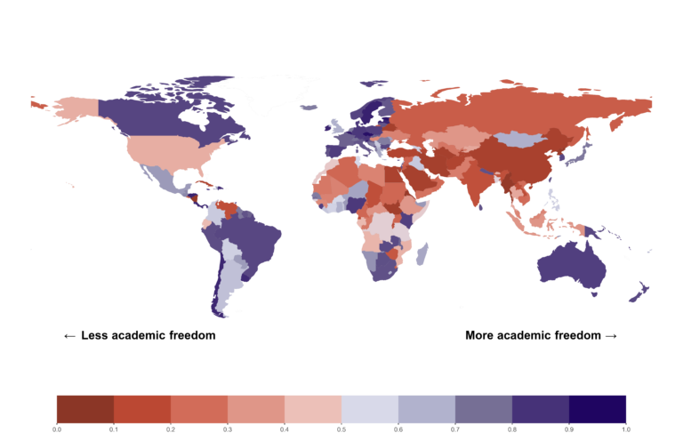 The Autonomy of Universities in the USA Falls Far Behind Peer Group